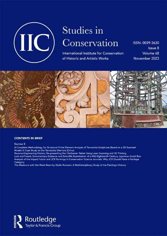 Studies on conservation front cover
