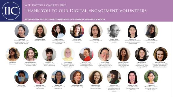 Thank You Digital Engagement Volunteers 2022