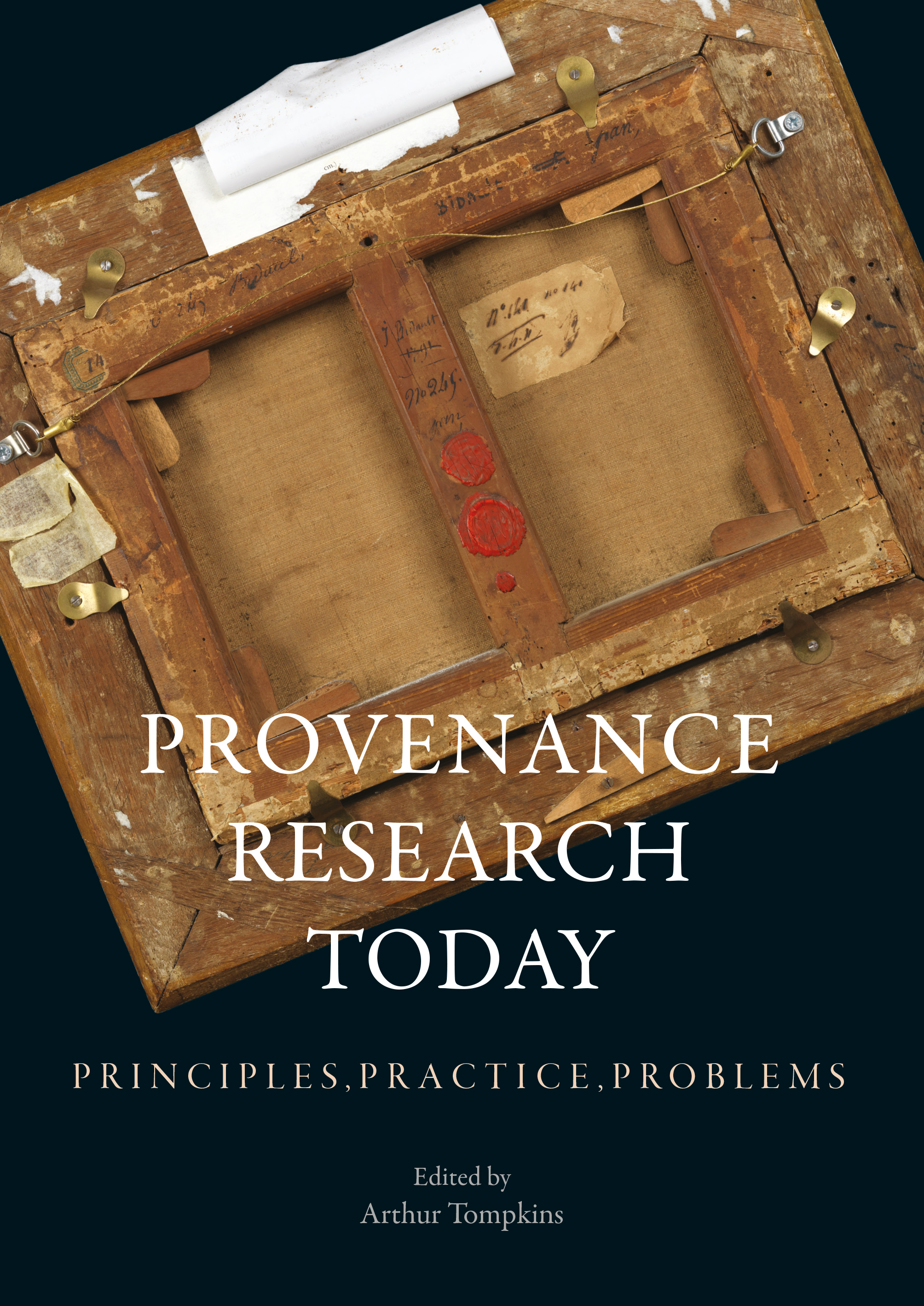 Book cover, Provenance Research Today: Principles, Practice, Problems. Image courtesy of Lund Humphries.