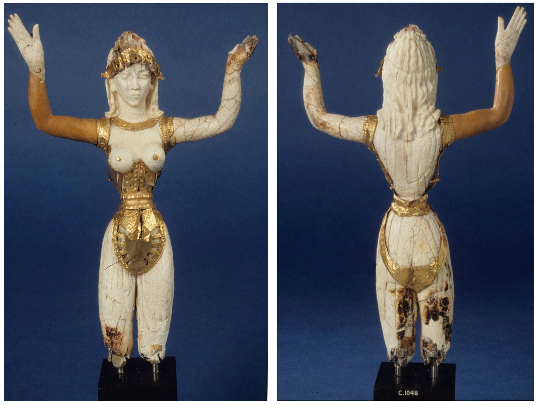 The Minoan Goddess. Copyright Royal Ontario Museum