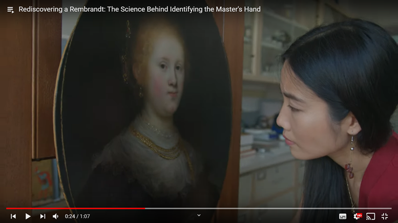 Rediscovering a Rembrandt: The Science Behind Identifying the Master’s Hand. Read the article in the April-May "NiC" to watch the video and find other segments that discuss the conservation of this Rembrandt painting. Video courtesy of the Allentown Art Museum.