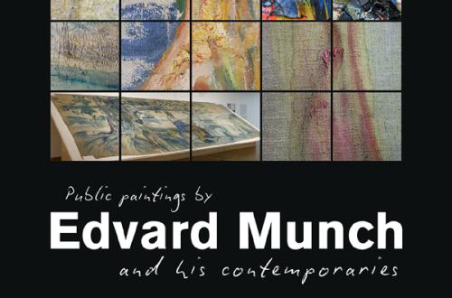 Book cover for Public Paintings by Edvard Munch and his Contemporaries: Change and Conservation Challenges, edited by Tine  Frøysaker, Noëlle L.W. Streeton, Harmut Kutzke, Françoise Hanssen-Bauer, Biljana Topalova-Casadiego. Image courtesy of Archetype Publications Ltd.