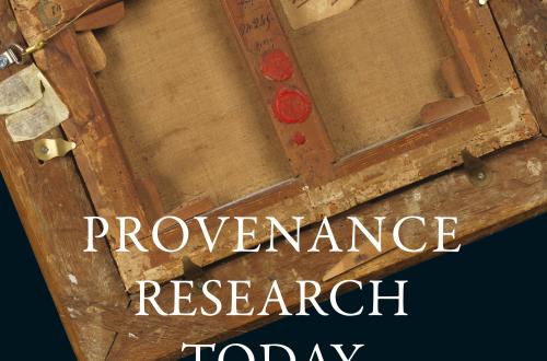Book cover, Provenance Research Today: Principles, Practice, Problems. Image courtesy of Lund Humphries.