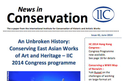 News in Conservation, June 2014