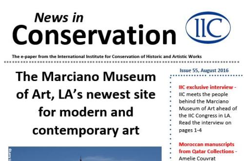 News in Conservation, August 2016