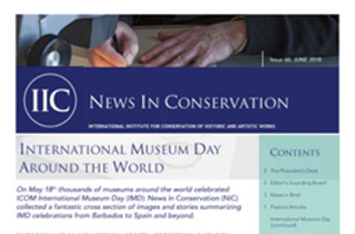 News in Conservation, Issue 66, June 2018