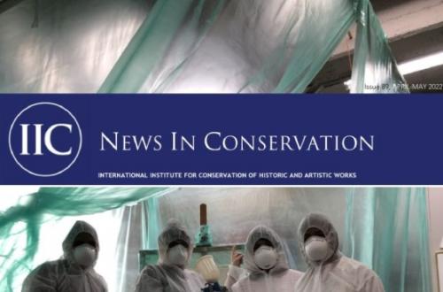 Cover image: News in Conservation, Issue 89, April-May 2022