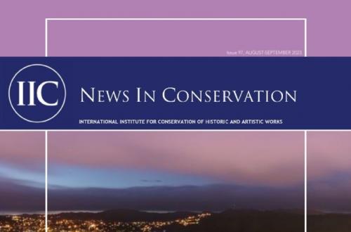 Cover image: News in Conservation, Issue 97, August-September 2023