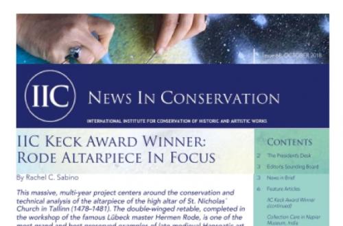 News in Conservation, Issue 68, October 2018
